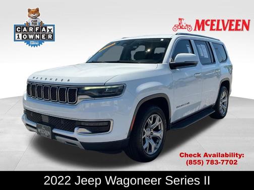 Bright White Clearcoat 2022 Jeep Wagoneer Series II