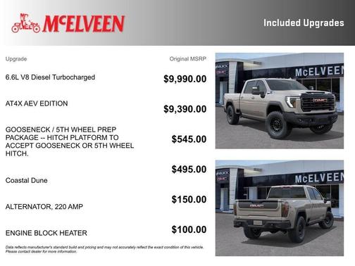 Tan 2026 GMC Sierra 2500 AT4X
