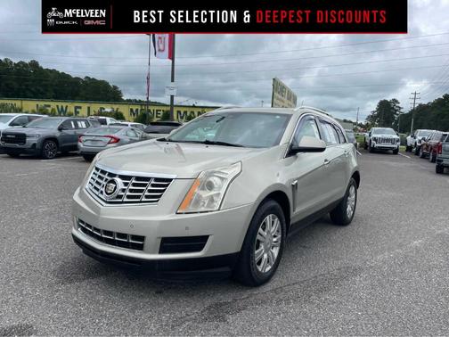 Silver Coast Metallic 2013 Cadillac SRX Luxury Collection