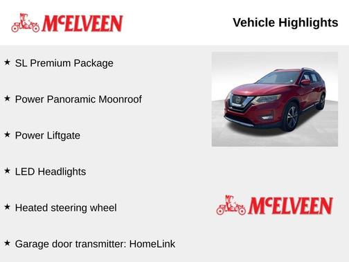 Palatial Ruby 2017 Nissan Rogue SL