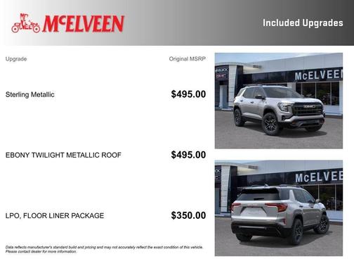Gray 2026 GMC Terrain AT4