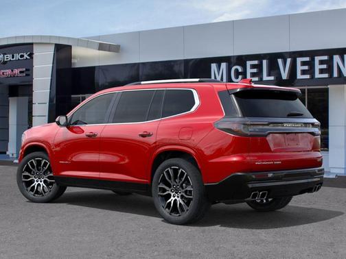 Red 2026 GMC Acadia DENALI ULTIMATE