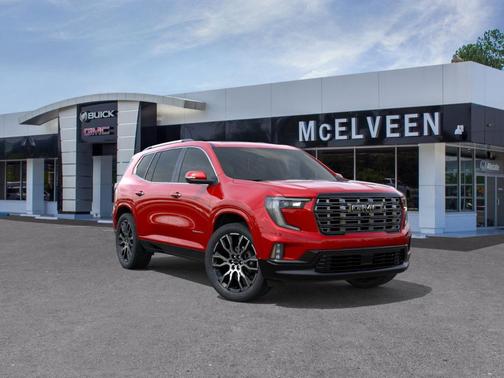 Red 2026 GMC Acadia DENALI ULTIMATE