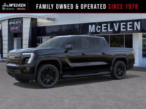 Black 2026 GMC Sierra EV Elevation