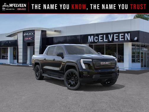 Black 2026 GMC Sierra EV Elevation