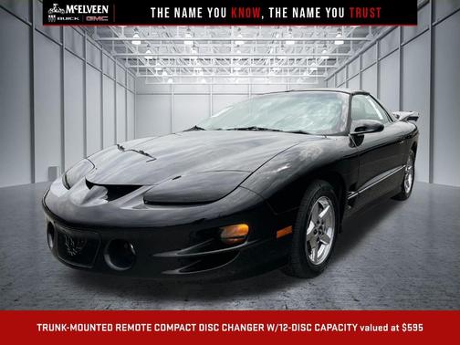 Black 2002 Pontiac Firebird Trans Am