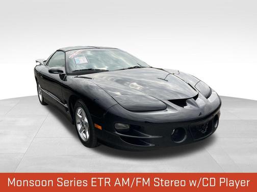 Black 2002 Pontiac Firebird Trans Am