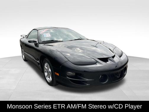Black 2002 Pontiac Firebird Trans Am