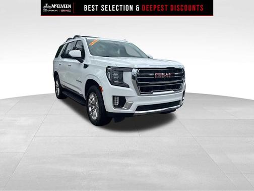 Summit White 2022 GMC Yukon SLT