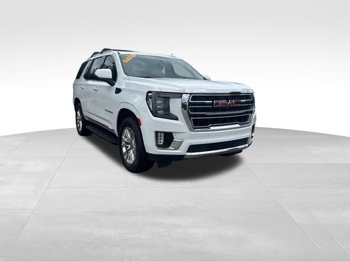 Summit White 2022 GMC Yukon SLT