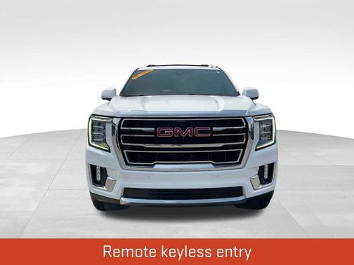 Summit White 2022 GMC Yukon SLT