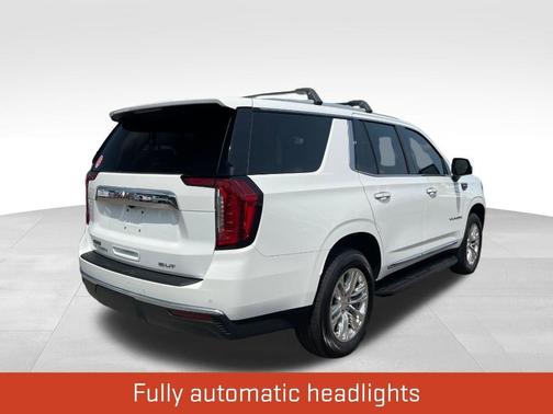 Summit White 2022 GMC Yukon SLT