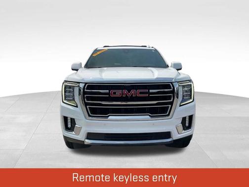 Summit White 2022 GMC Yukon SLT