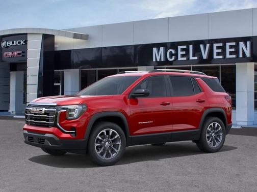 Volcanic Red 2026 GMC Terrain FWD Elevation