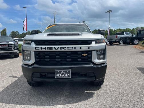 Silver Ice Metallic 2022 Chevrolet Silverado 2500 Custom