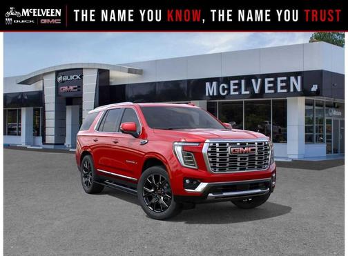 Volcanic Red 2026 GMC Yukon Denali