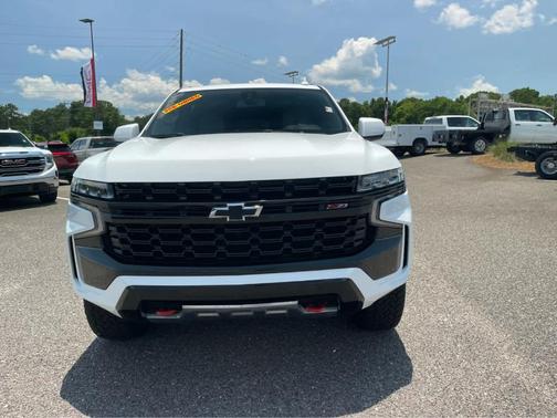 Summit White 2021 Chevrolet Tahoe Z71