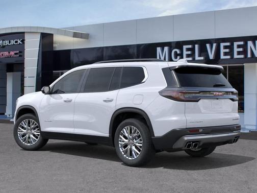 Glacier White 2026 GMC Acadia Elevation