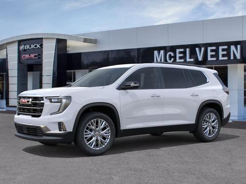 Glacier White 2026 GMC Acadia Elevation