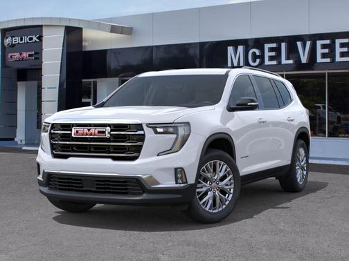 Glacier White 2026 GMC Acadia Elevation