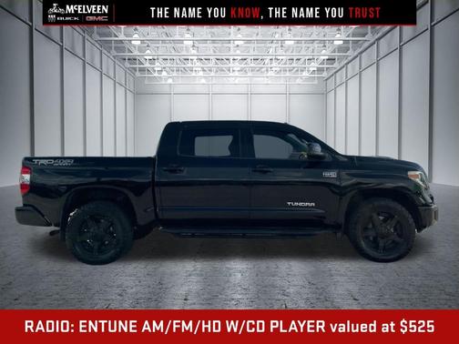 Midnight Black Metallic 2018 Toyota Tundra SR5