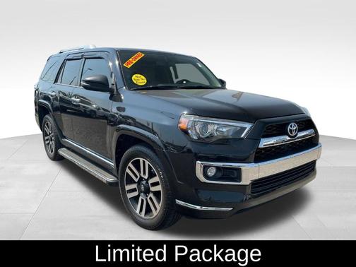 Midnight Black Metallic 2019 Toyota 4Runner Limited