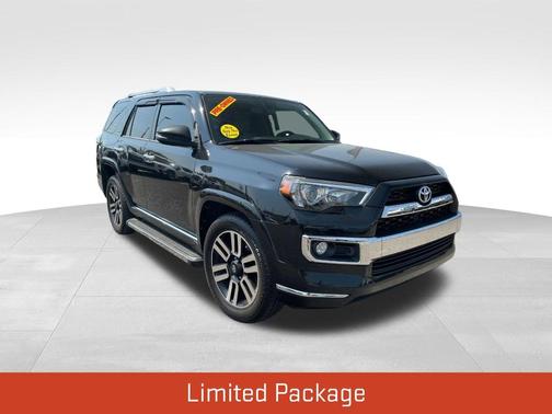 Midnight Black Metallic 2019 Toyota 4Runner Limited