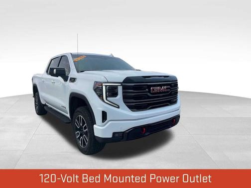 Summit White 2025 GMC Sierra 1500 AT4