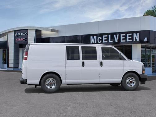 Summit White 2026 GMC Savana 2500 Work Van