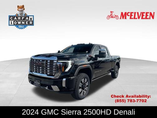 Onyx Black 2024 GMC Sierra 2500 Denali
