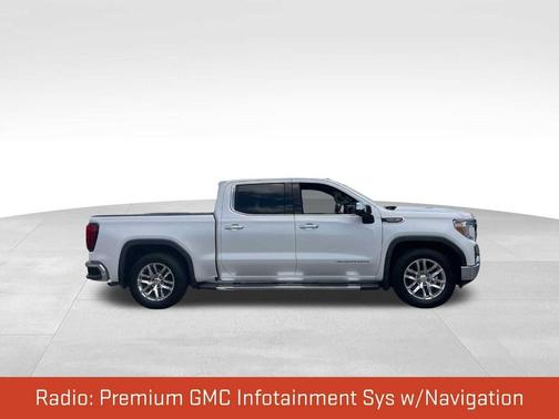 White Frost Tri-Coat 2020 GMC Sierra 1500 SLT