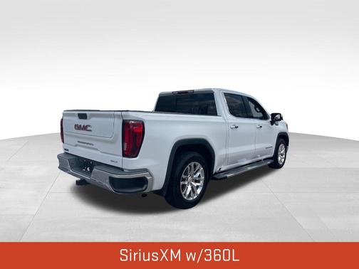 White Frost Tri-Coat 2020 GMC Sierra 1500 SLT