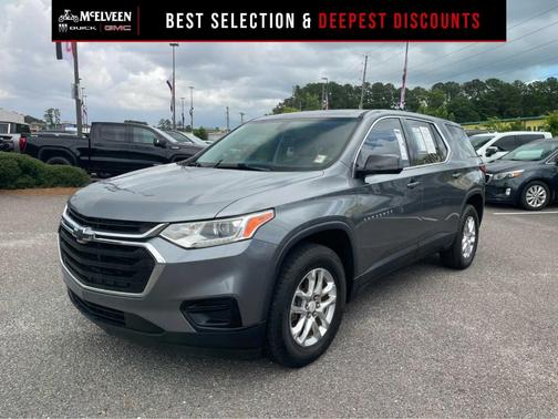 Satin Steel Metallic 2018 Chevrolet Traverse LS