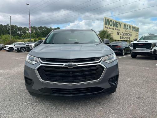 Satin Steel Metallic 2018 Chevrolet Traverse LS