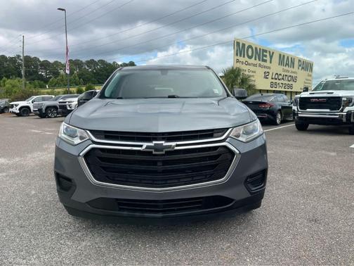 Satin Steel Metallic 2018 Chevrolet Traverse LS