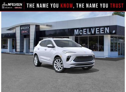 White Frost Tri-Coat 2026 Buick Encore GX Avenir