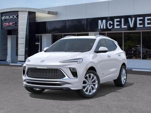 White Frost Tri-Coat 2026 Buick Encore GX Avenir