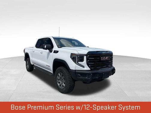 Summit White 2025 GMC Sierra 1500 AT4X