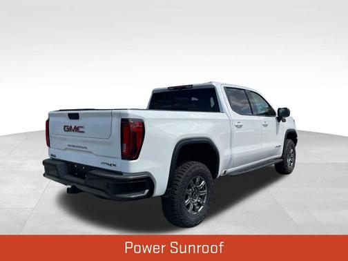 Summit White 2025 GMC Sierra 1500 AT4X