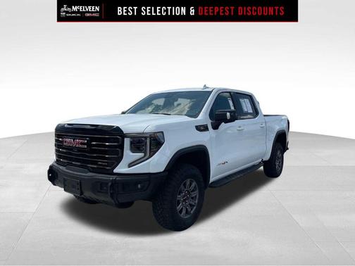 Summit White 2025 GMC Sierra 1500 AT4X