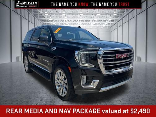 Onyx Black 2021 GMC Yukon SLT