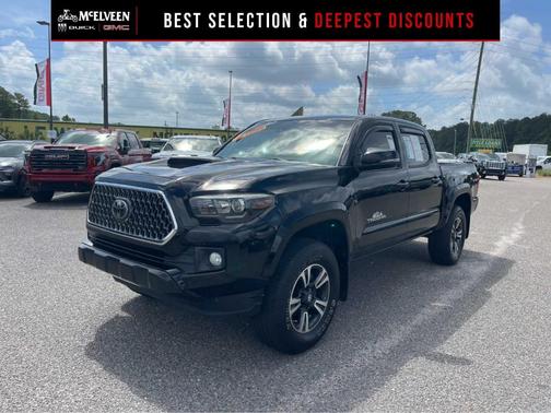 Midnight Black Metallic 2018 Toyota Tacoma TRD Sport