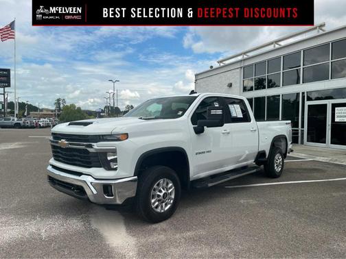 Summit White 2025 Chevrolet Silverado 2500 LT