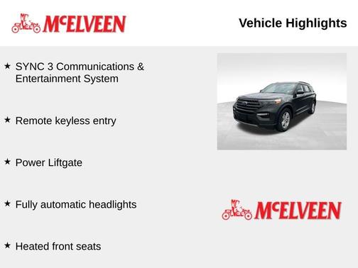 Green Metallic 2024 Ford Explorer XLT
