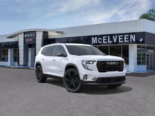 White 2026 GMC Acadia Elevation
