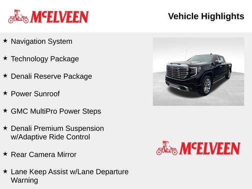 Onyx Black 2025 GMC Sierra 1500 Denali