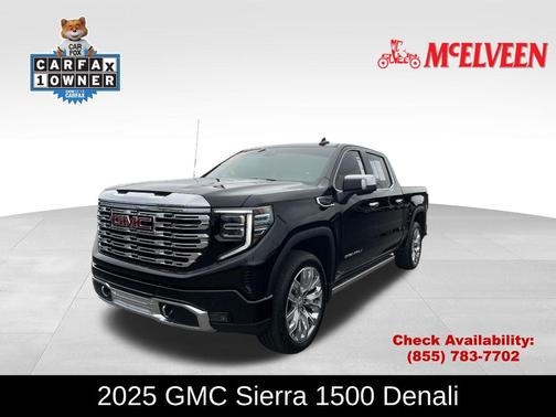 Onyx Black 2025 GMC Sierra 1500 Denali