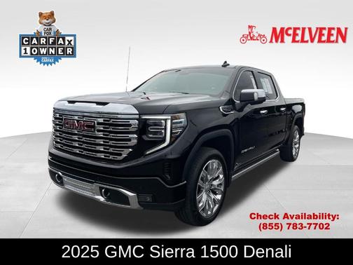 Onyx Black 2025 GMC Sierra 1500 Denali