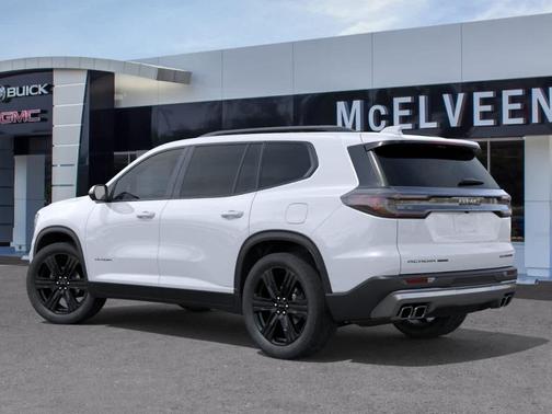 Glacier White 2026 GMC Acadia Elevation