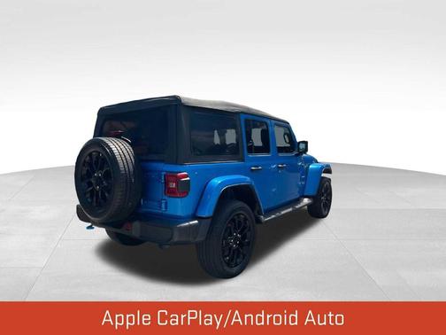 Hydro Blue Pearlcoat 2023 Jeep Wrangler 4xe Sahara